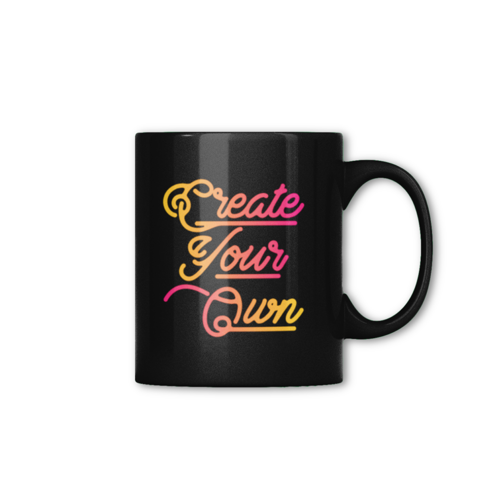 Custom Black Coffee Mug